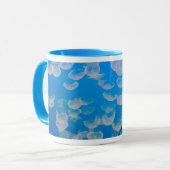 VS, Californië. kwallen in de Monterey Bay Mok (Voorkant links)