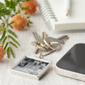 VS, Californië, Lake Tahoe. IJsjes over Sleutelhanger (Zijkant)