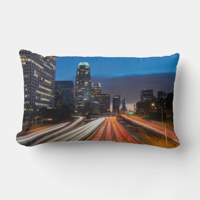 VS, Californië, Los Angeles, 110 Freeway 2 Kussen (Voorkant)