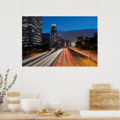 VS, Californië, Los Angeles, 110 Freeway 2 Poster (Keuken)
