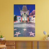 VS, Californië, Los Angeles, Hollywood Canvas Afdruk (Insitu (Woonkamer))