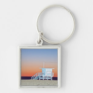 VS, Californië, Los Angeles, Santa Monica Beach Sleutelhanger