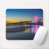 VS, Californië, Los Angeles, Santa Monica Pier Muismat (Met muis)