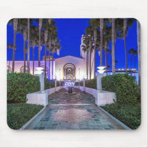 VS, Californië, Los Angeles, Union Station Muismat