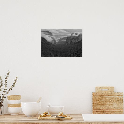 VS, Californië, Mariposa County, Yosemite Poster (Keuken)