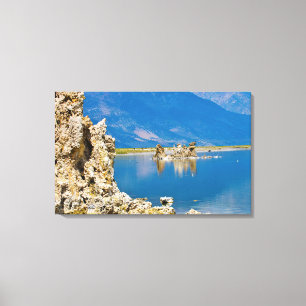 VS, Californië, Mono Lake South Tufa Reserve Canvas Afdruk