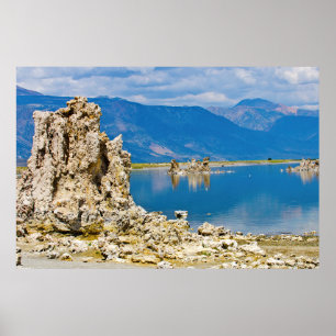 VS, Californië, Mono Lake South Tufa Reserve Poster