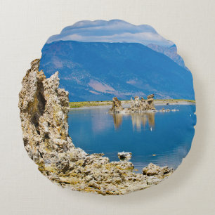 VS, Californië, Mono Lake South Tufa Reserve Rond Kussen