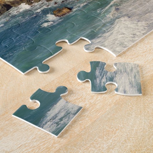 VS, Californië, oerkustlijn Legpuzzel (Zijkant)