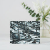 VS, Californië, Palm Springs. Trailer Park op Briefkaart (Staand voorkant)