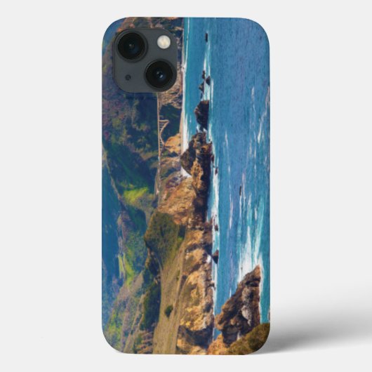 VS, Californië. Panorama van Big Sur met Bixby Case-Mate iPhone Case (Achterkant)