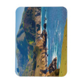 VS, Californië. Panorama van Big Sur met Bixby Magneet (Verticaal)