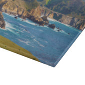 VS, Californië. Panorama van Big Sur met Bixby Snijplank (Hoek)