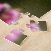 VS, Californië. Roze bloemen op een boom Legpuzzel (Zijkant)