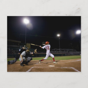 VS, Californië, San Bernardino, honkbal 2 Briefkaart