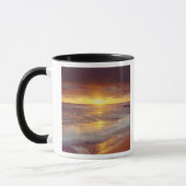 VS, Californië, San Diego. Sunset Cliffs strand Mok (Links)