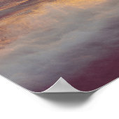 VS, Californië, San Diego. Sunset Cliffs strand Poster (Hoek)