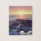 VS, Californië, San Diego. Sunset Cliffs tide Legpuzzel (Verticaal)