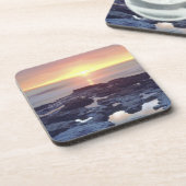 VS, Californië, San Diego. Sunset Cliffs tide Onderzetter (Linkerzijde)