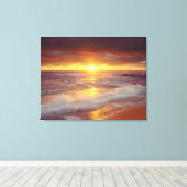 VS, Californië, San Diego. Zonnestrand Canvas Afdruk (Insitu (Houten vloer))