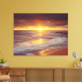 VS, Californië, San Diego. Zonnestrand Canvas Afdruk (Insitu (Woonkamer))