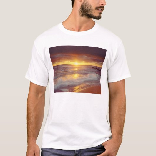 VS, Californië, San Diego. Zonnestrand T-shirt (Voorkant)