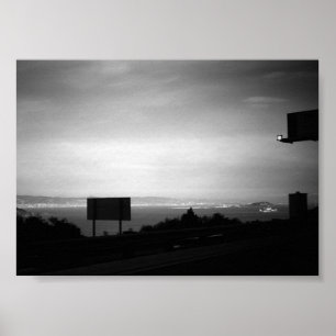 VS Californië San Francisco Bay Alcatraz Poster