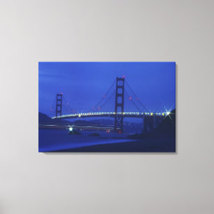 VS, Californië, San Francisco. Golden Gate 2 Canvas Afdruk