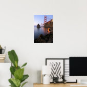 VS, Californië, San Francisco. Golden Gate 2 Poster (Thuiskantoor)