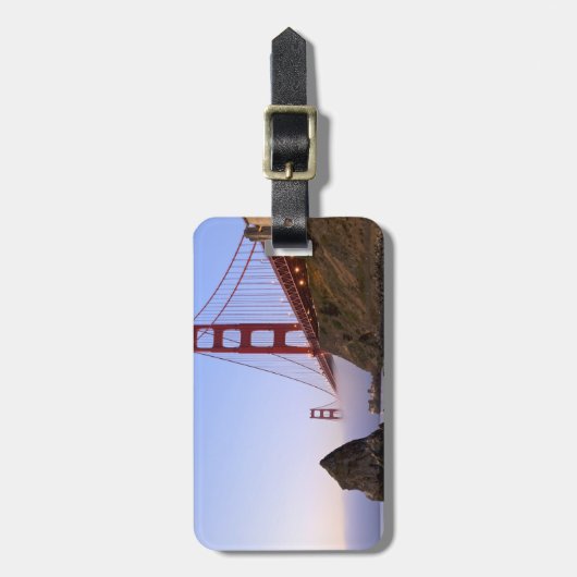 VS, Californië, San Francisco. Golden Gate 3 Bagagelabel (Voorkant verticaal)