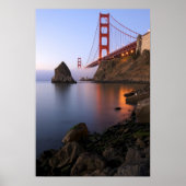 VS, Californië, San Francisco. Golden Gate Poster (Voorkant)