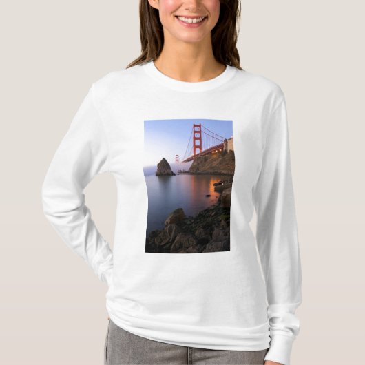 VS, Californië, San Francisco. Golden Gate T-shirt (Voorkant)