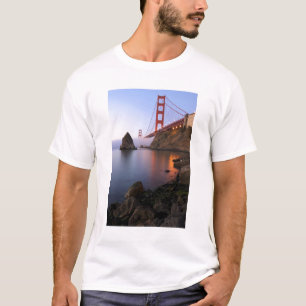 VS, Californië, San Francisco. Golden Gate T-shirt