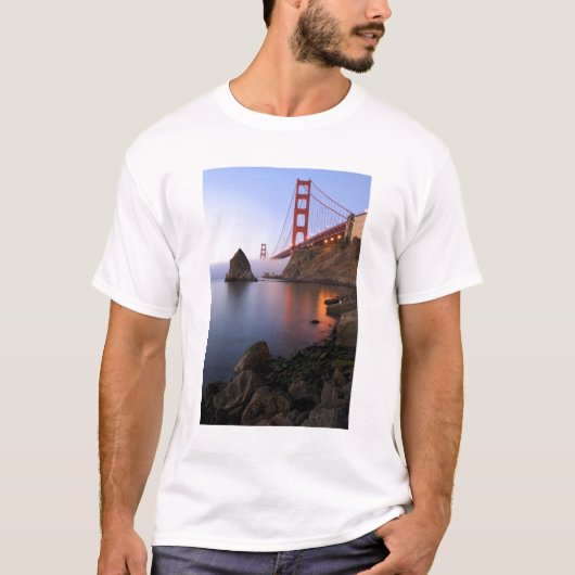 VS, Californië, San Francisco. Golden Gate T-shirt (Voorkant)