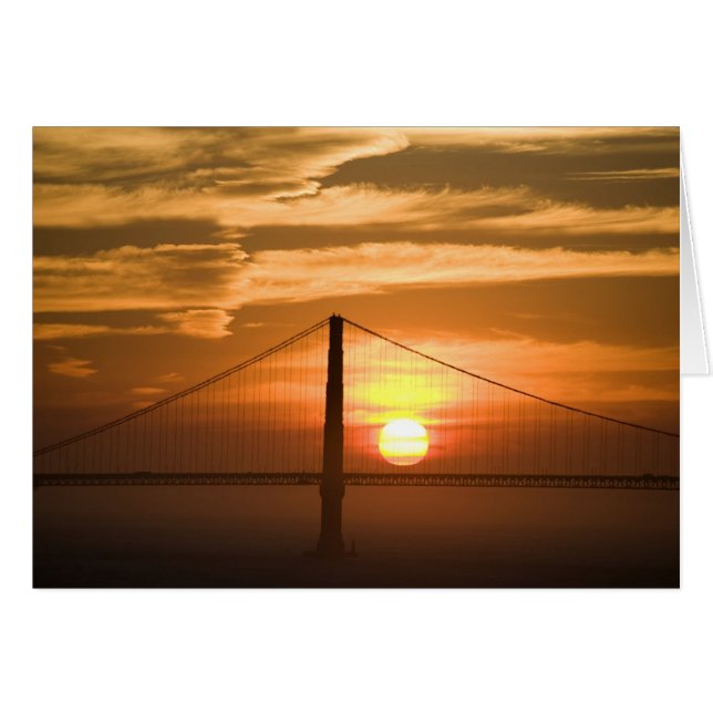 VS. Californië. San Francisco. Zonsondergang (Voorkant Horizontaal)