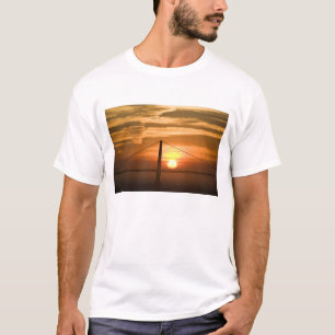 VS. Californië. San Francisco. Zonsondergang T-shirt
