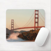 VS, Californië. Uitzicht Golden Gate Bridge Muismat (Met muis)