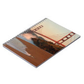 VS, Californië. Uitzicht Golden Gate Bridge Notitieboek (Linkerzijde)