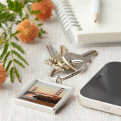 VS, Californië. Uitzicht Golden Gate Bridge Sleutelhanger (Zijkant)