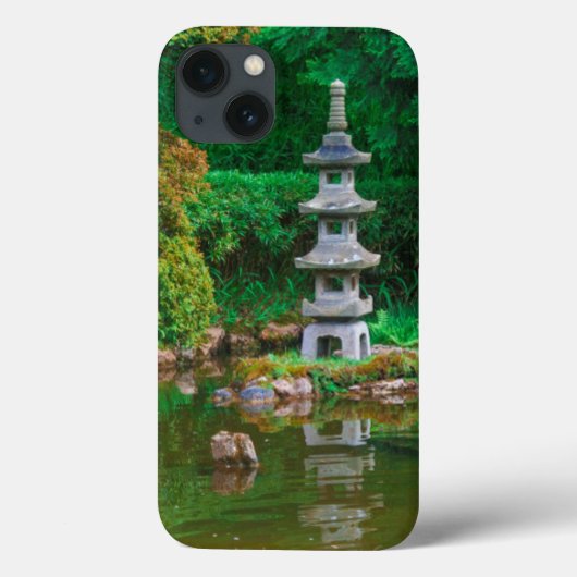 VS, Californië. Uitzicht op een vijver Case-Mate iPhone Case (Achterkant)