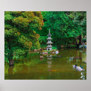 VS, Californië. Uitzicht van een obligatie Poster