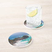 VS, Californië. Uitzicht van MCA-Herfsten Zandsteen Onderzetter (Zijkant)