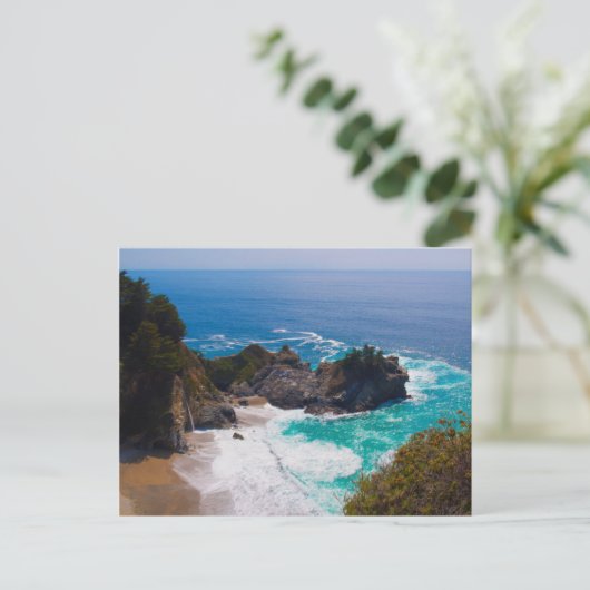 VS, Californië. Uitzicht van MMA-Herfsten Briefkaart (Staand voorkant)