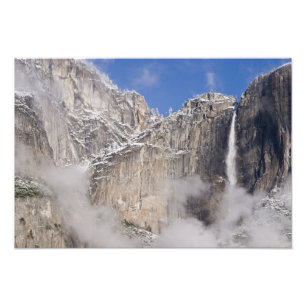 VS, Californië, Yosemite National Park. Foto Afdruk