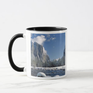 VS, Californië, Yosemite NP. De Merced rivier, Mok