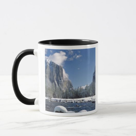 VS, Californië, Yosemite NP. De Merced rivier, Mok (Links)