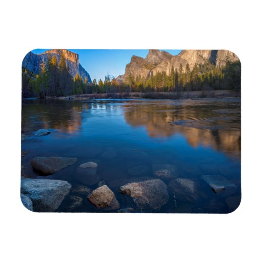 VS, Californië. Yosemite Valley View 2 Magneet (Horizontaal)