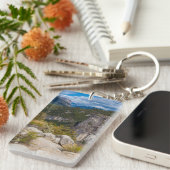 VS, Californië. Yosemite Valley Vista 2 Sleutelhanger (Voorkant Rechts)