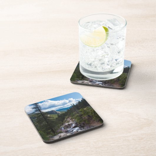 VS, Californië. Yosemite Valley Vista Bier Onderzetter (Rechterzijde)