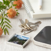 VS, Californië. Yosemite Valley Vista Sleutelhanger (Zijkant)